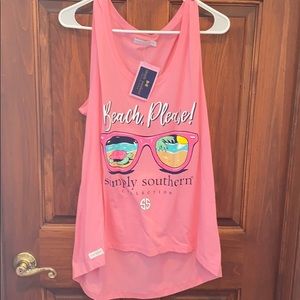 Simply Southern beach tank